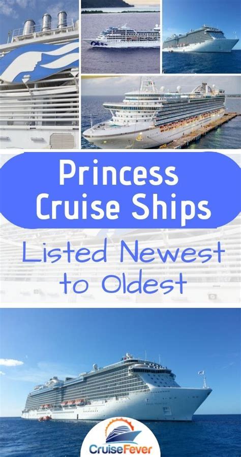 List Of Princess Cruise Ships Newest To Oldest Princess Cruise Ships