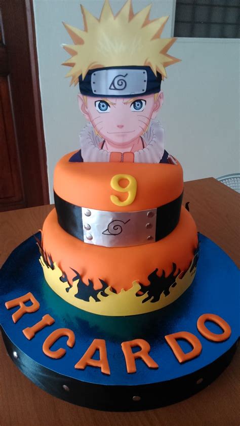 Naruto Birthday Cake Decorations
