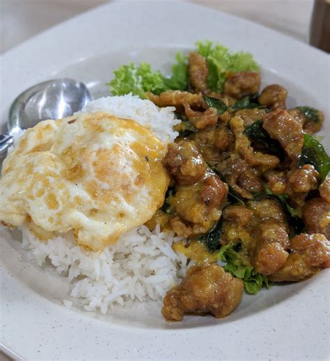 Salted egg chicken is super versatile, can be cooked for main dishes or for snacks! Salted Egg Chicken Rice ($5.50) by Eliza T | Burpple