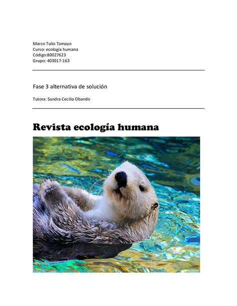 Calaméo Revista Ecología Humana Pdf