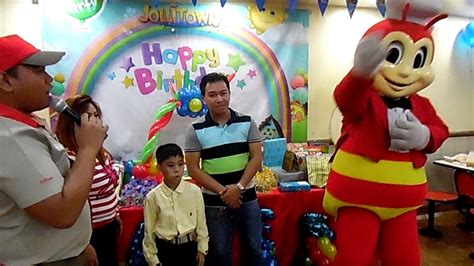 Jollibee Sings Happy Birthday And Says Best Wishes For Jred Youtube