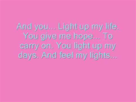 It can't be wrong when it feels so right. LeAnne Rhymes You light up my life Lyrics ^^ - YouTube