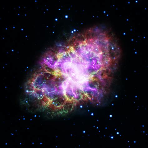 Stunning Image Of The Crab Nebula Put Together From Five Telescopes