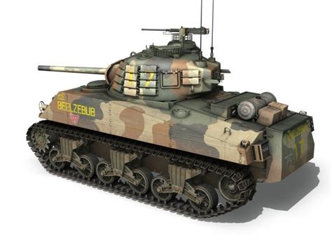 M A Sherman Beelzebub D Model In Tank Dexport
