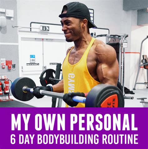 6 Day Muscle Building Routine To Pack On Size Workout Plans