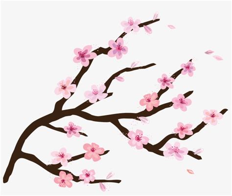 Svg Free Branch Transparent Cherry Tree - Envelor Home Cherry Blossom
