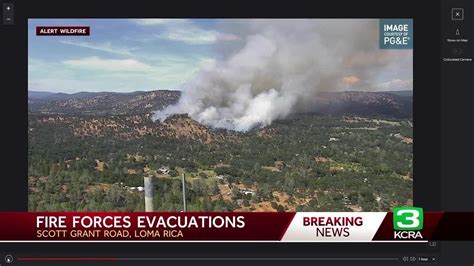 More Evacuation Orders Issued For Wildfire In Yuba County Youtube