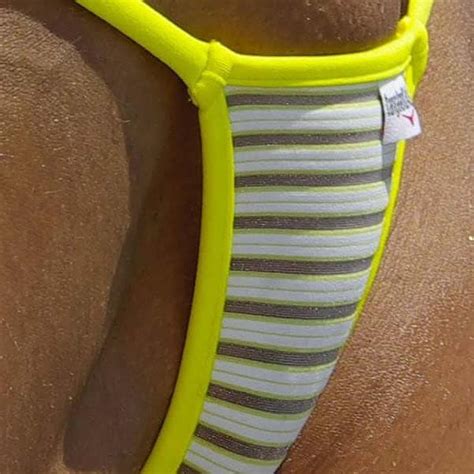 yellow stripe bikini string tanga handmade in united etsy canada