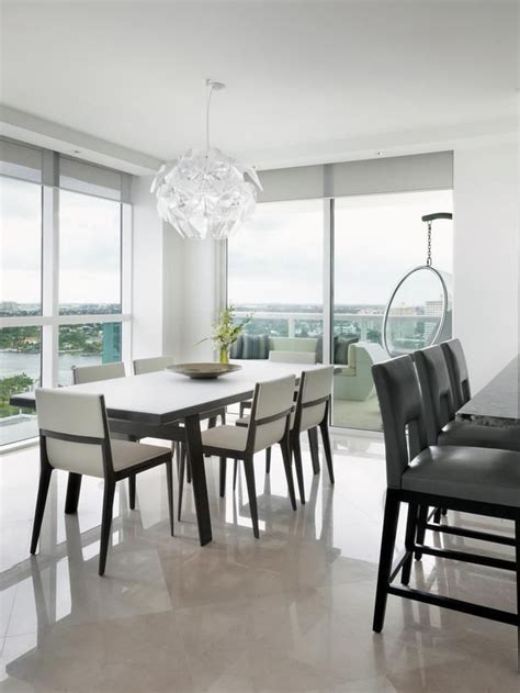 High Rise Living And Dining Room Dining Room Design Modern Dining