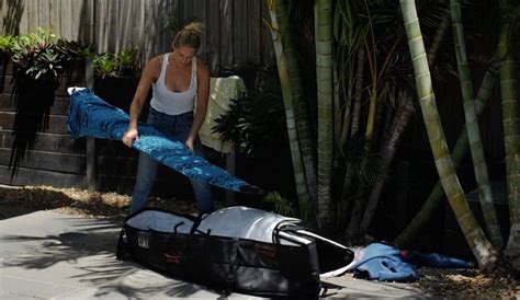 Steph Gilmores 4 Minute Board Packing Routine The Inertia