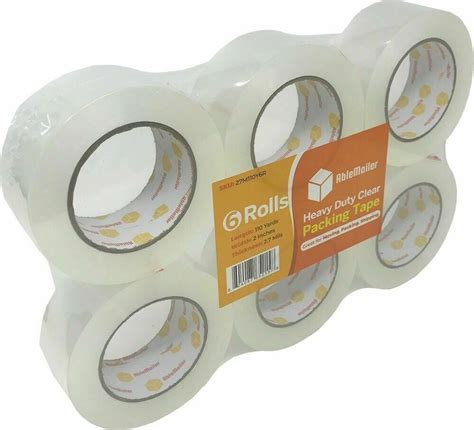 2020 36 Roll Clear Carton Sealing Packing Shipping Tape 2 20 Mils 110