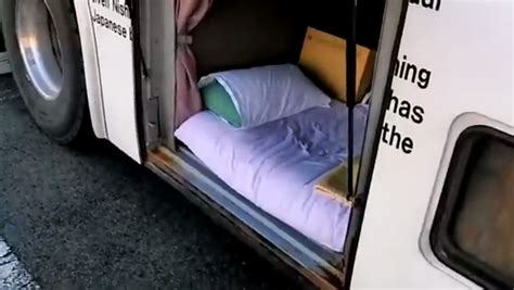 Well I Never Knew That Video Shows Secret Sleeping Quarters For Night