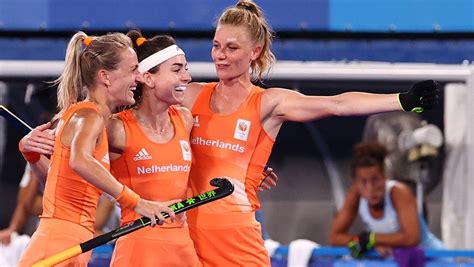 hockey netherlands claim gold with 3 1 victory over argentina reuters