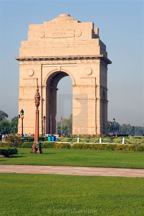 India Delhi New Delhi India Gate The 42 Metre High India Gate Is At