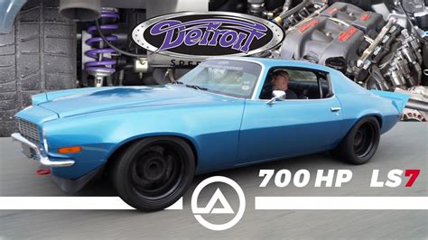 700hp Ls7 1970 Camaro Pro Touring Detroit Speed Built To Track Youtube