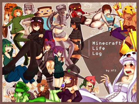 Minecraft Anime Wallpapers Wallpaper Cave