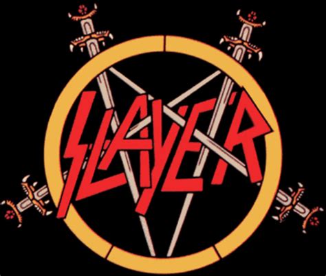 Slayer Logo South Of Heaven Tribute Kerry King Slayer Band Rush