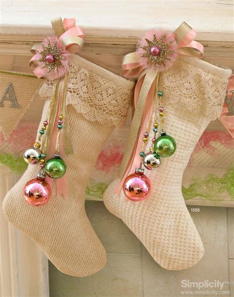 Beautiful Diy Christmas Stockings Ideas How To Make Christmas Stockings