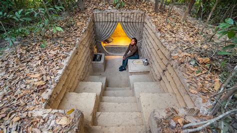 Girl Live Off Grid Built The Most Beautiful Underground Home Shelter In