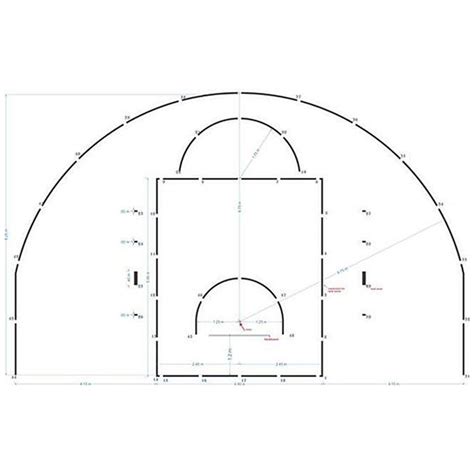 View 44 Basketball Court Dimensions In Meters Pdf