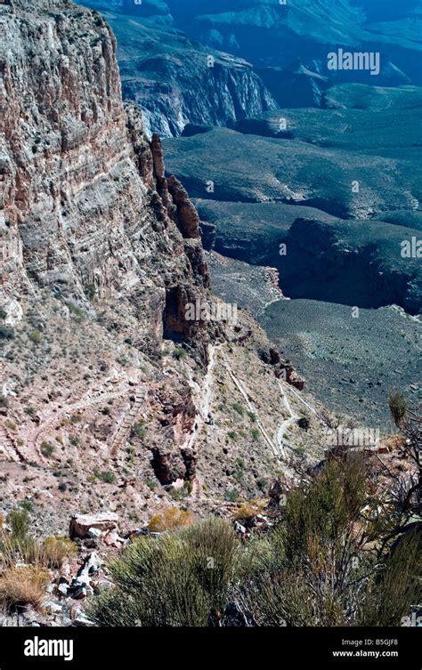 Grand Canyon Arizona Switchback Hi Res Stock Photography And Images Alamy