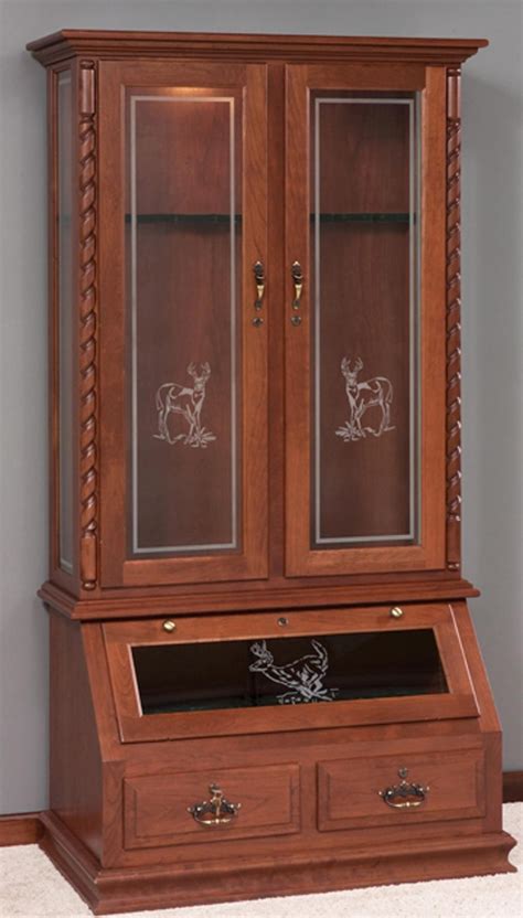 No one makes a better. 6 & 8 Gun Cabinet | Amish Swings & Things