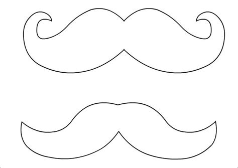 10 Printable Mustaches For Every Game Kitty Baby Love