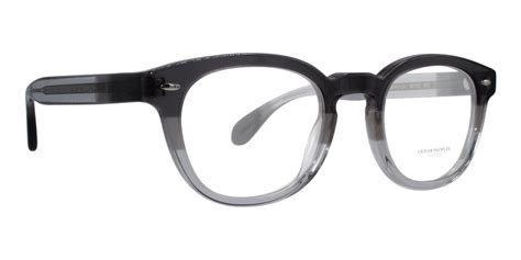 Oliver Peoples Sheldrake Gray Eyeglasses Free Shipping Designer