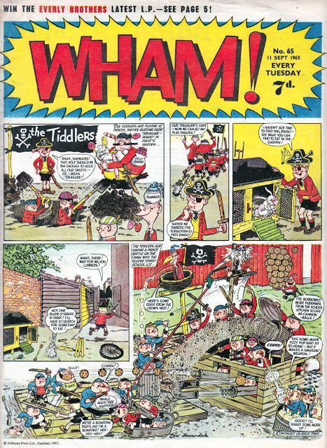 Blimey The Blog Of British Comics Whamtastic Old Comic Books Old