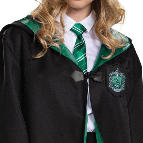 Slytherin Robe Adult Deluxe Costume Imaginations Costume And Dance