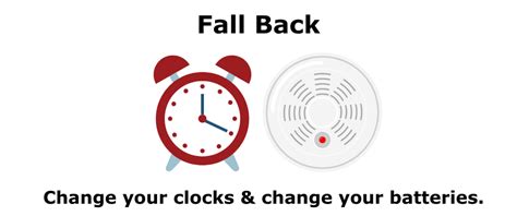 Fall Back And Change Your Clocks And Batteries On November