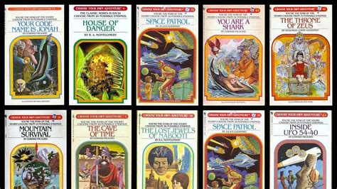 the story behind the ‘choose your own adventure books by jamie logie back in time medium