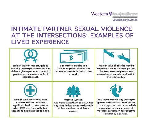 Intimate Partner Sexual Violence At The Intersections Examples Of