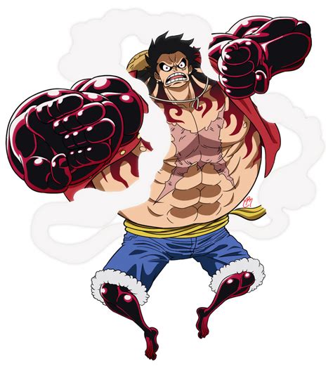 Gear Fourth Luffy Updated 2017 By Cmartworkxl On Deviantart