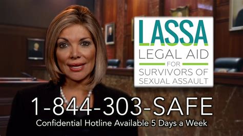 legal aid hotline for survivors of sexual assault youtube