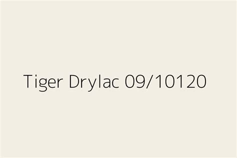 Tiger Drylac Color Hex Code
