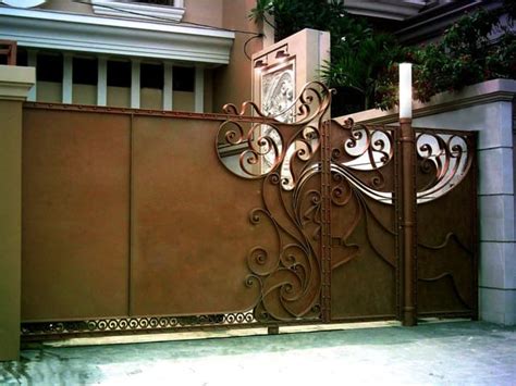10 Simple And Best Sliding Gate Designs For Homes