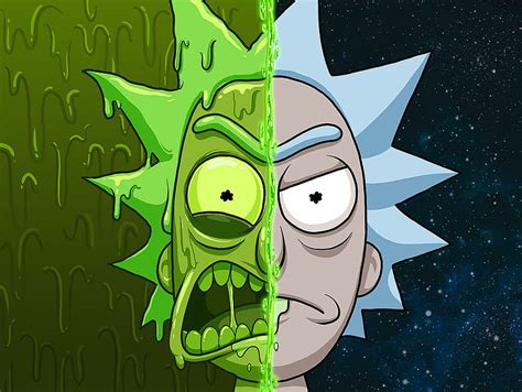 Rick Sanchez Smartest Mans Guide To Loosing Your Mind Toxic Rick Hd