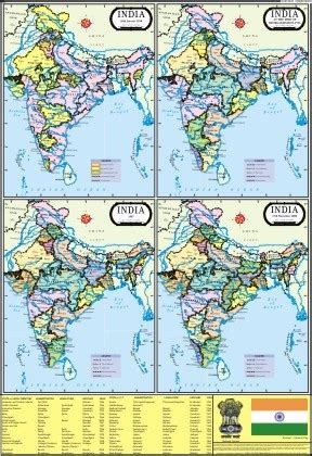 India After Independence Map Dimensions X Centimeter Cm At Best Price In Delhi Vidya