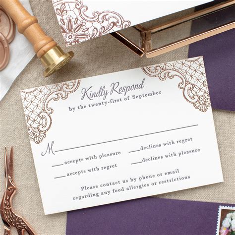 Wedding Invitations With Rsvp Online