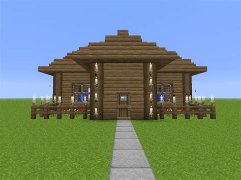 This minecraft floating house looks like a combination of the seattle space needle and a ring space station. Easy Simple Minecraft Houses Best Minecraft House Blueprints, nice small house - Treesranch.com