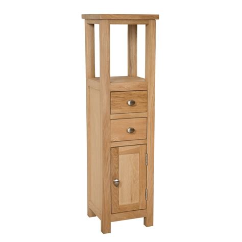 A tall bathroom storage cabinet can offer the perfect balance of both practicality and style. Castleton Home 33 x 100cm Free Standing Tall Bathroom ...