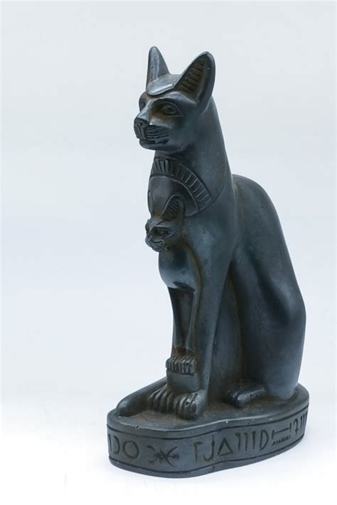Ägyptische Göttin Bastet Katze Statue Made In Egypt Etsy