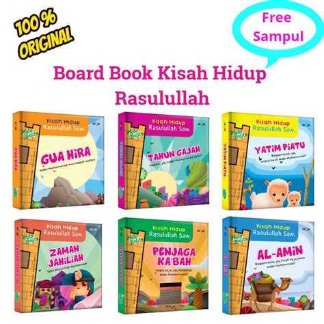 Jual Buku Cerita Anak Boardbook Kisah Hidup Rasulullah Shopee Indonesia