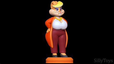 patricia bunny the looney tunes show 3d print model by sillytoys