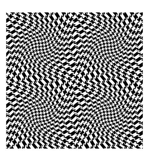 Optical Ollusion Optical Illusions Op Art Adult Coloring Pages
