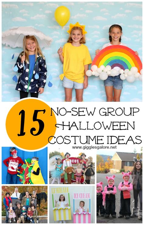 homemade halloween group costumes