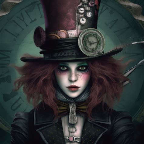 Steampunk Alice In Wonderland Art