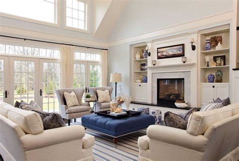 50 Color Combination With Blue For Living Room Traditional Living Room