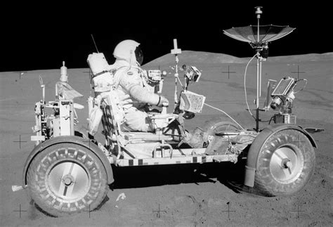 Taking A Ride On The Moon In The Lunar Roving Vehicle Nasa